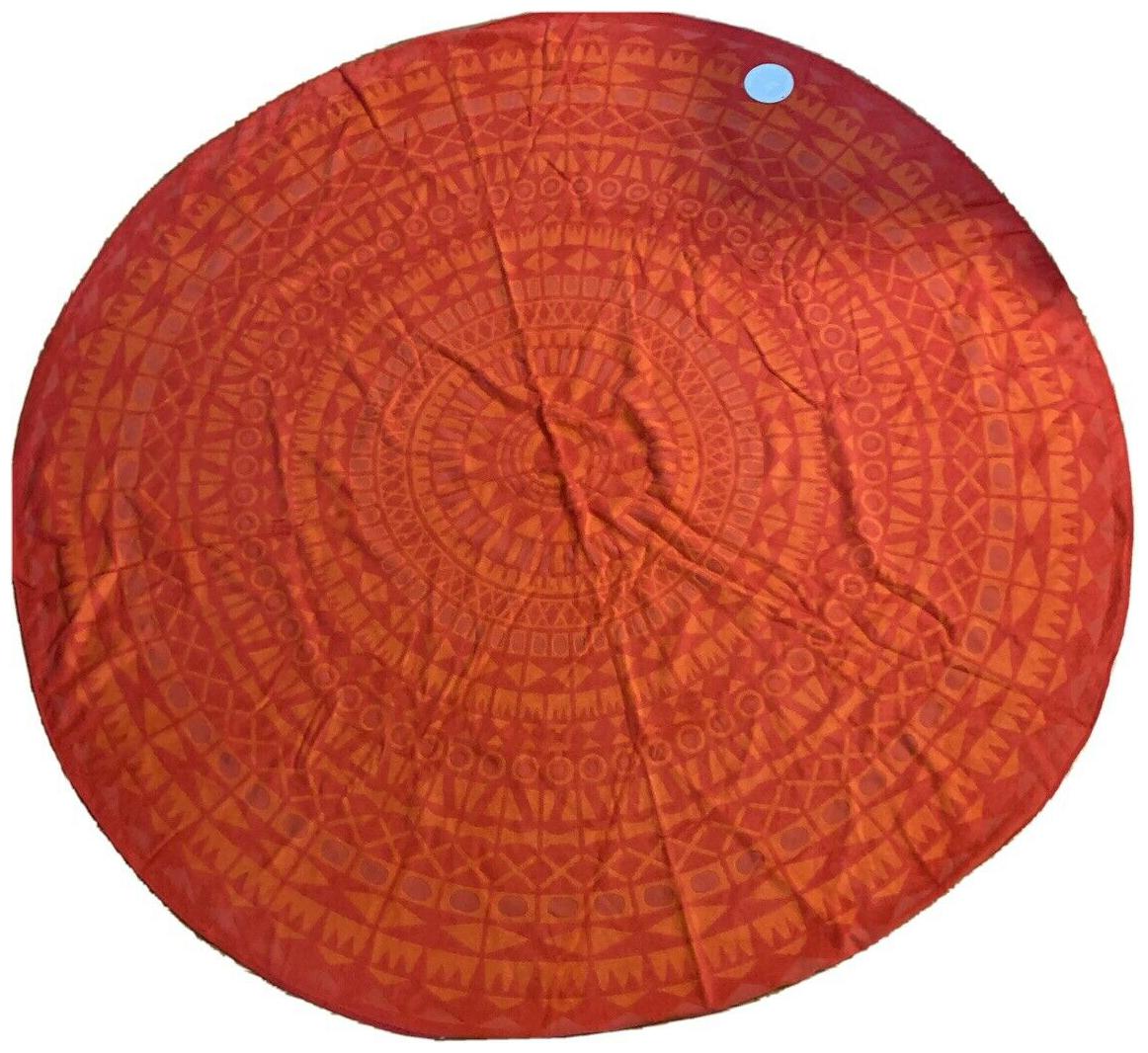

NWT-Noble Excellence Beach Towel Circle 70 Diameter 100 Cotton