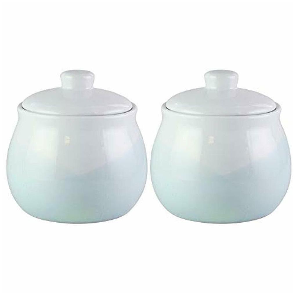 

Oasis 1 Historyback Return False MintCanisterSet2-PieceLargeCeramicJars60ozEac