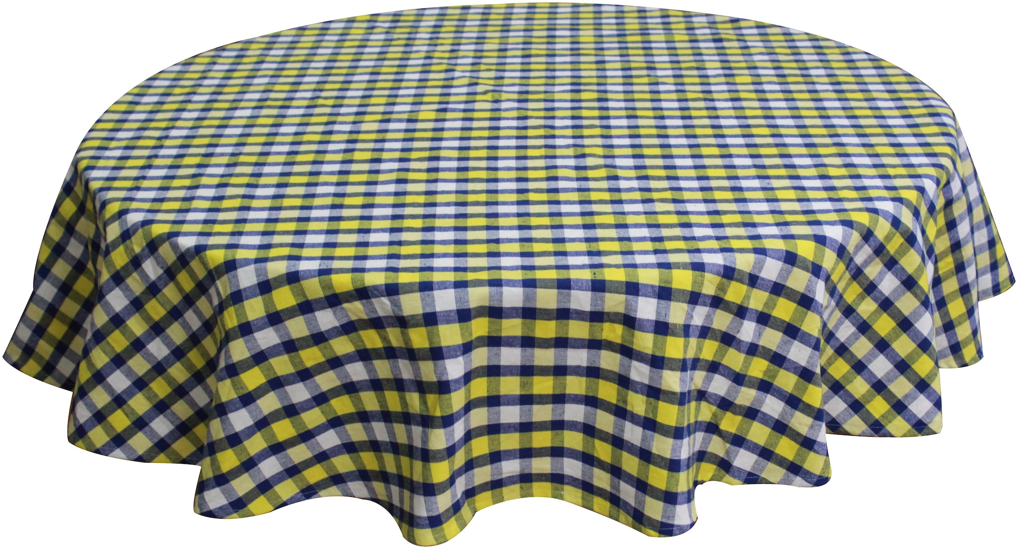 

Oasis Cotton YD Round Table Cloth - 6 Seater(Pack of 1)