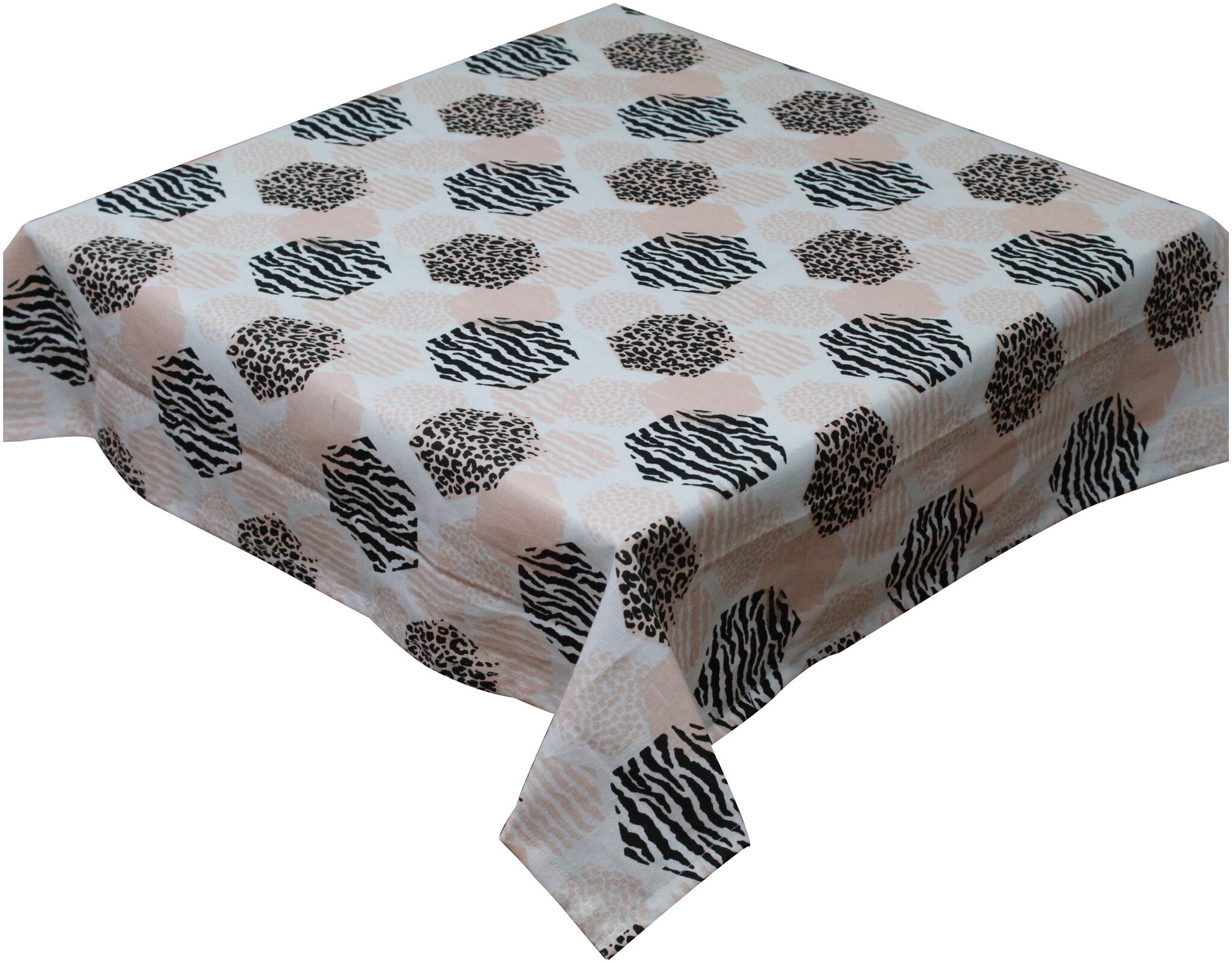 

Oasis Cotton Printed Table Cloth -2 Seater(Pack of 1)