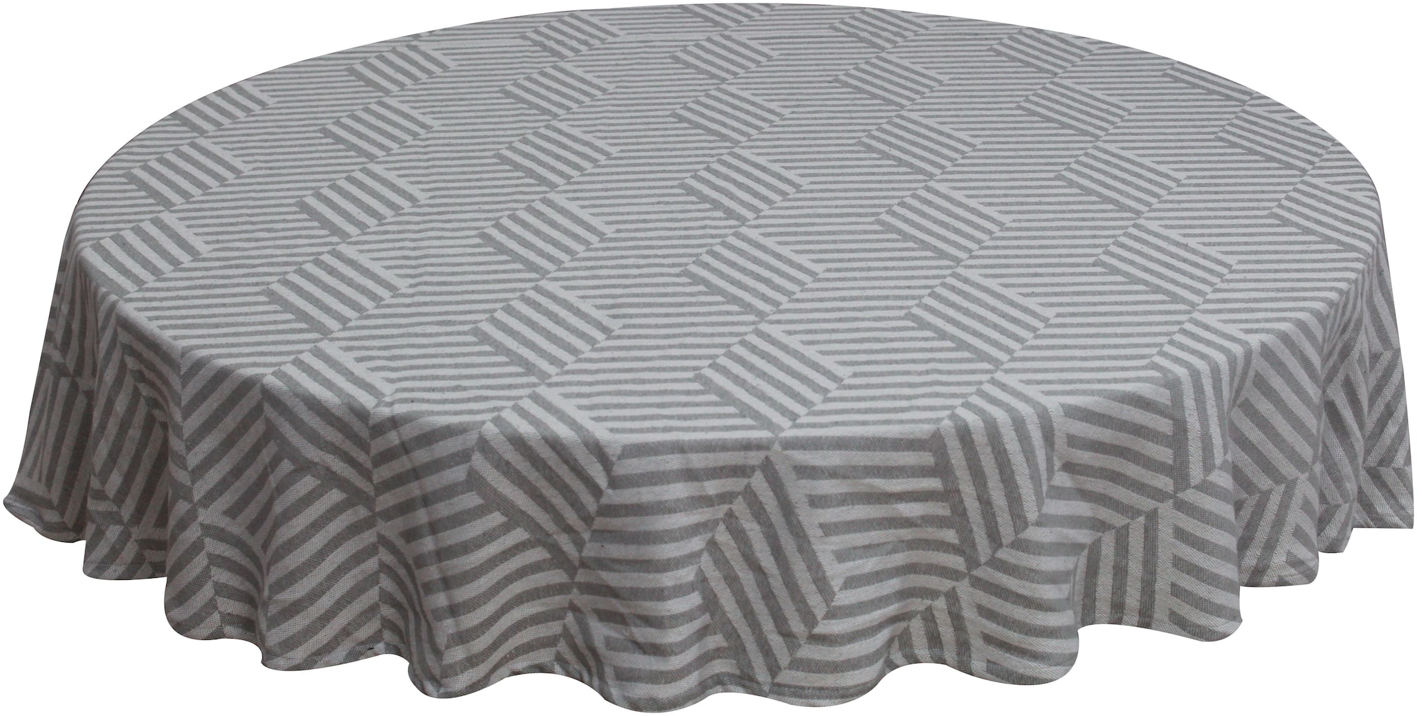 

Oasis Cotton Jacquard Round Table Cloth - 6 Seater(Pack of 1)
