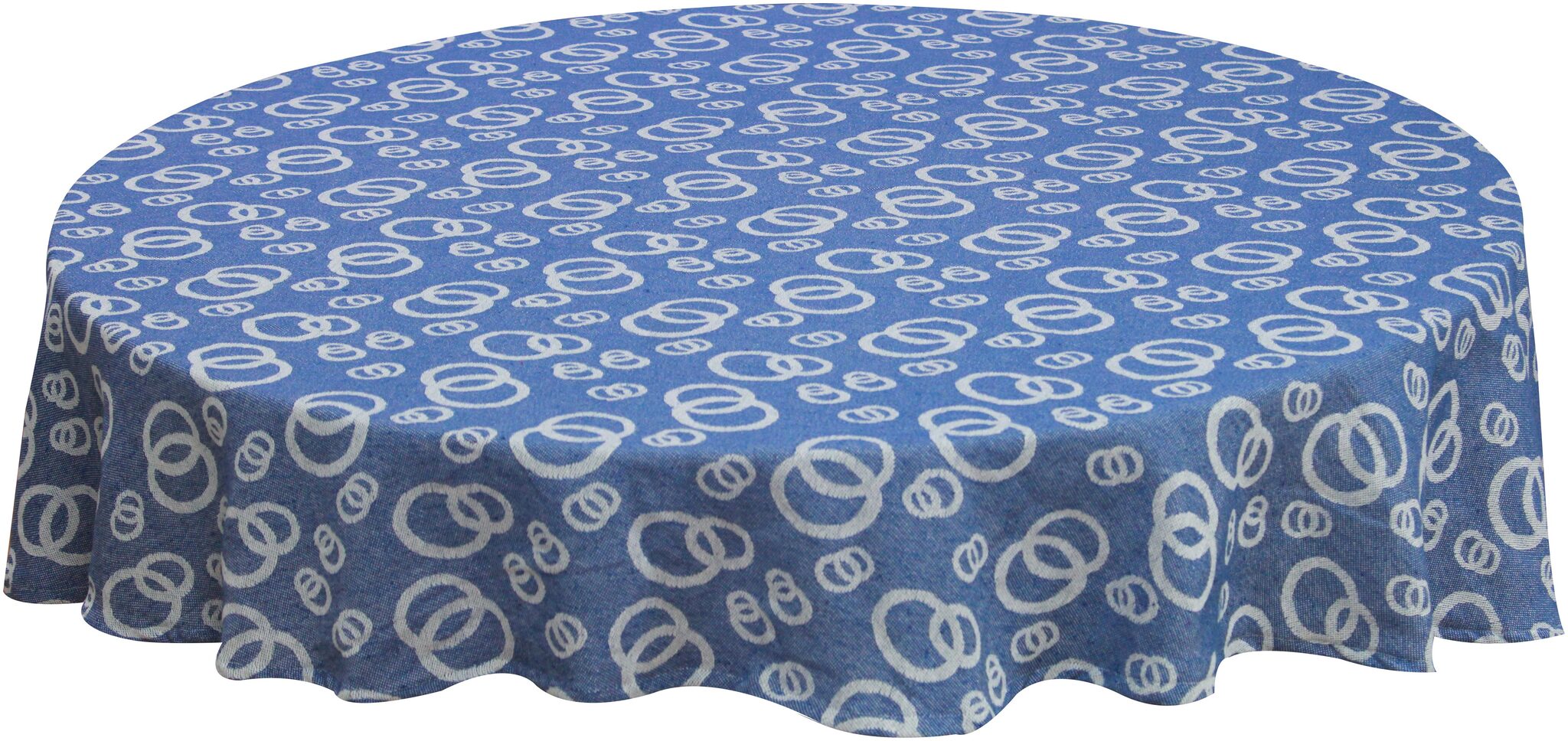 

Oasis Cotton Jacquard Round Table Cloth - 6 Seater(Pack of 1)