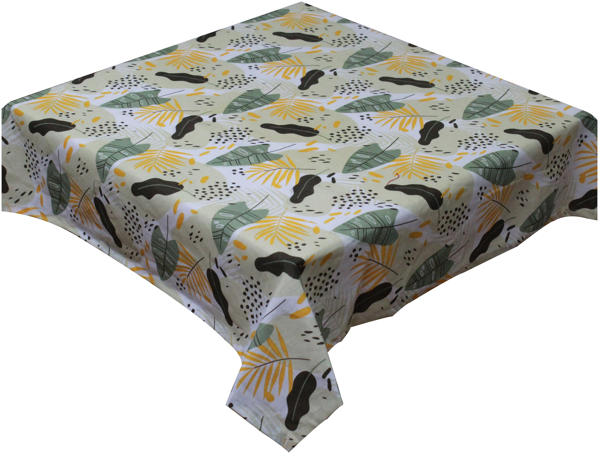 

Oasis Cotton Printed Table Cloth -2 Seater(Pack of 1)
