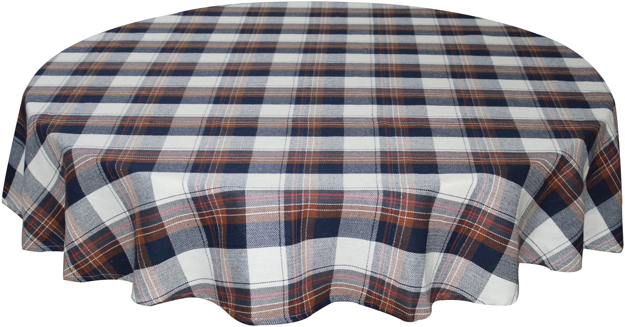 

Oasis Cotton YD Round Table Cloth - 6 Seater(Pack of 1)