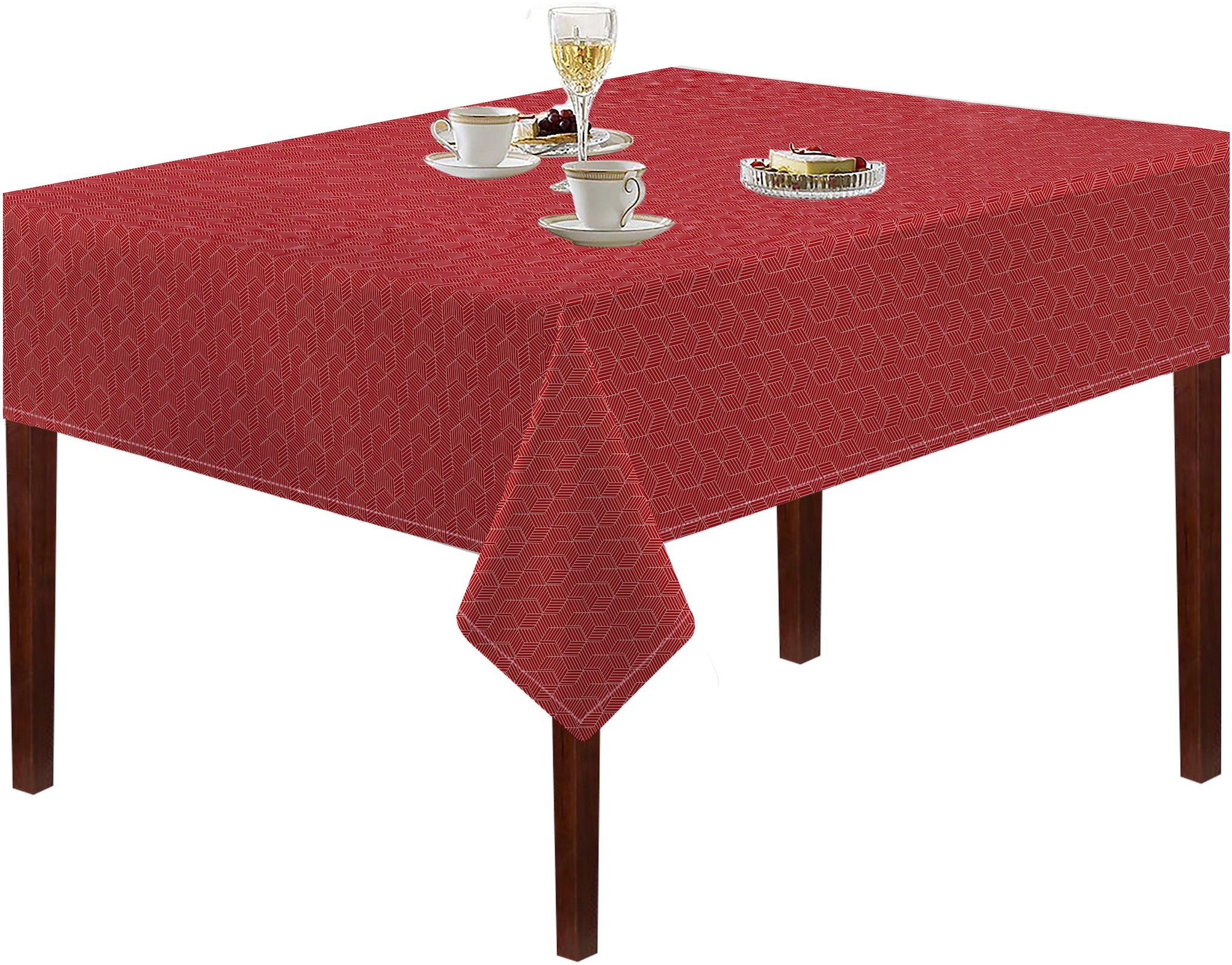 

Oasis Cotton Printed Table Cloth -2 Seater(Pack of 1)