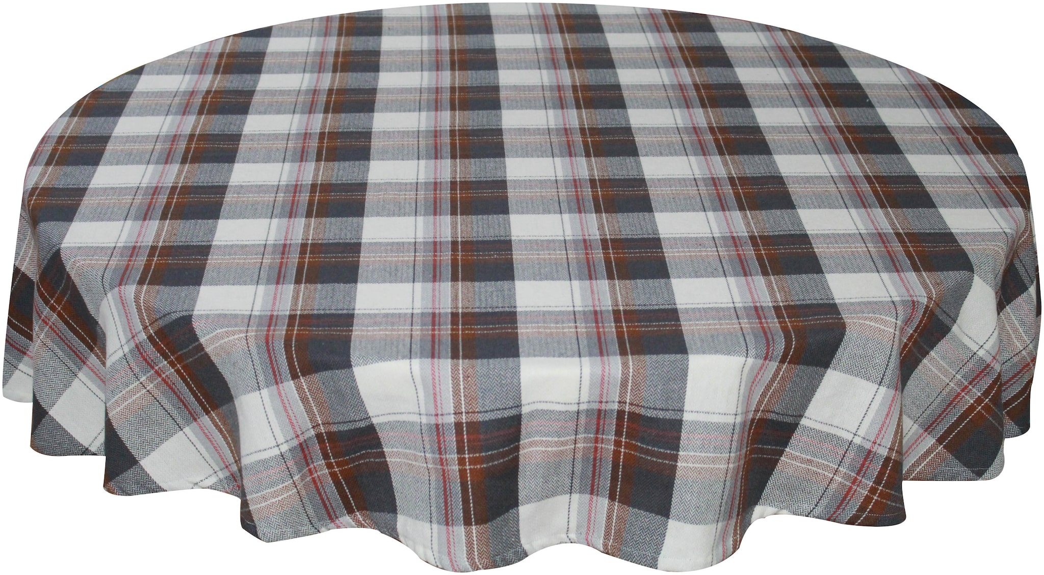 

Oasis Cotton YD Round Table Cloth - 6 Seater(Pack of 1)