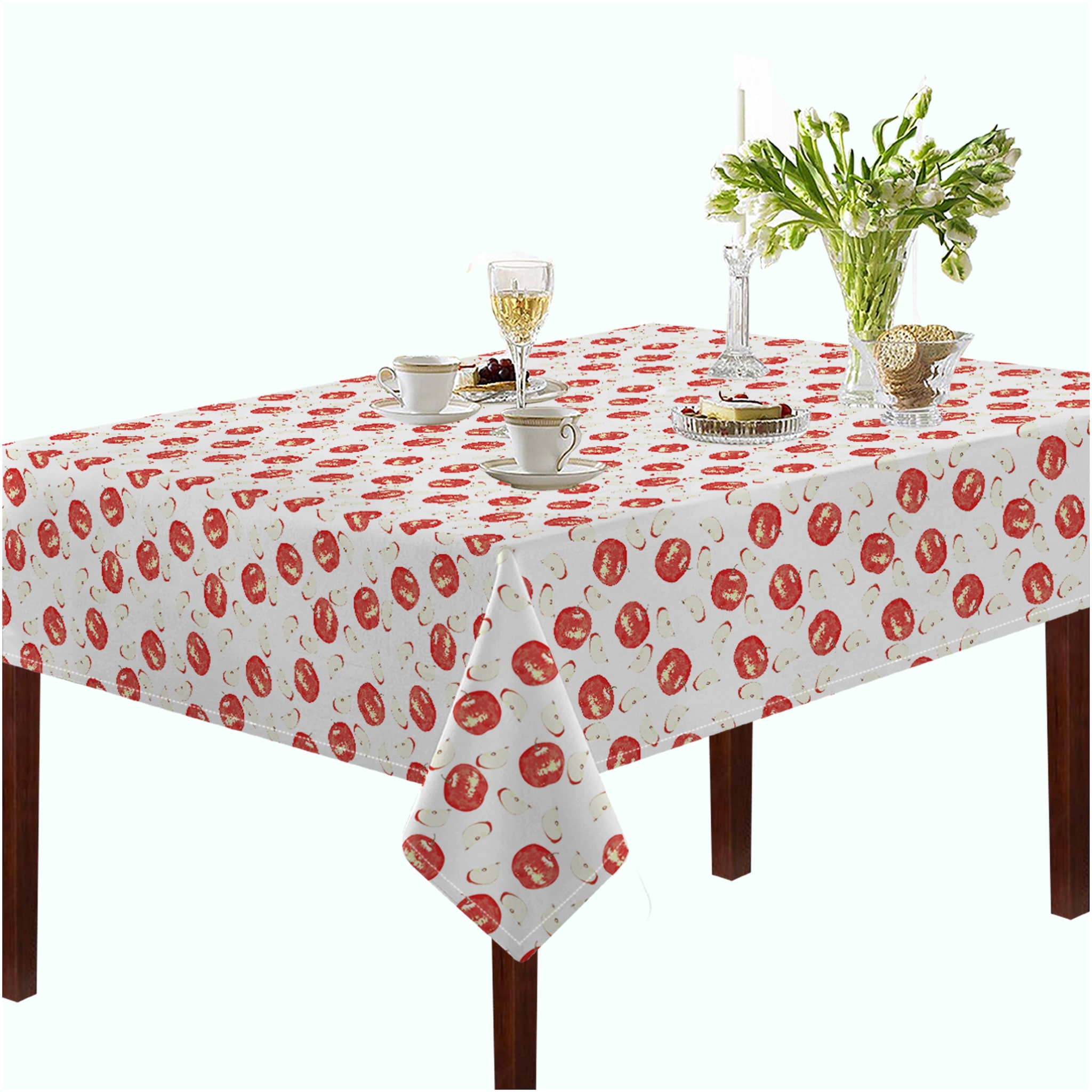

Oasis Cotton Printed Table Cloth - 8 Seater(Pack of 1)