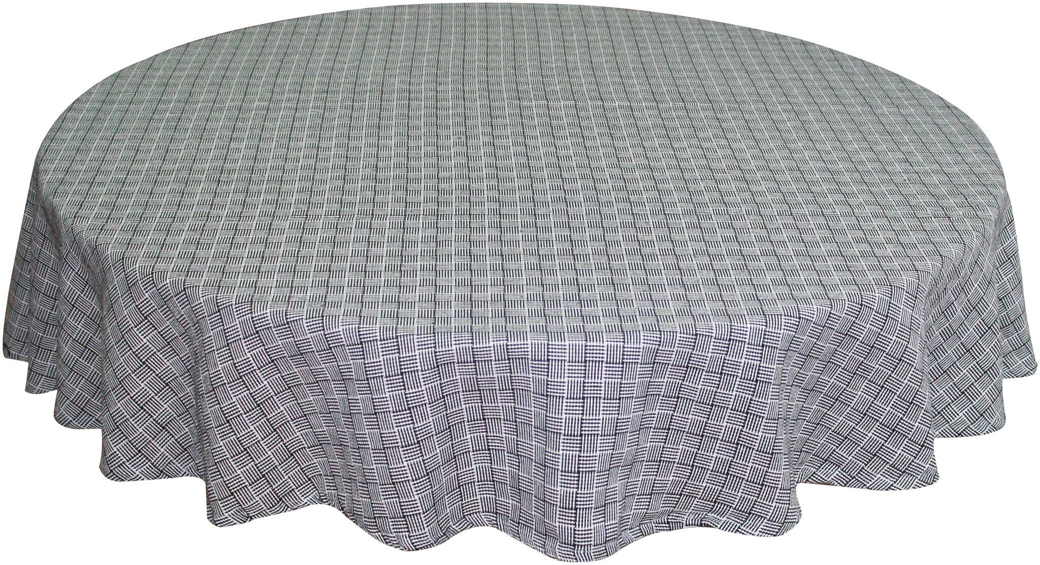 

Oasis Cotton YD Round Table Cloth - 6 Seater(Pack of 1)