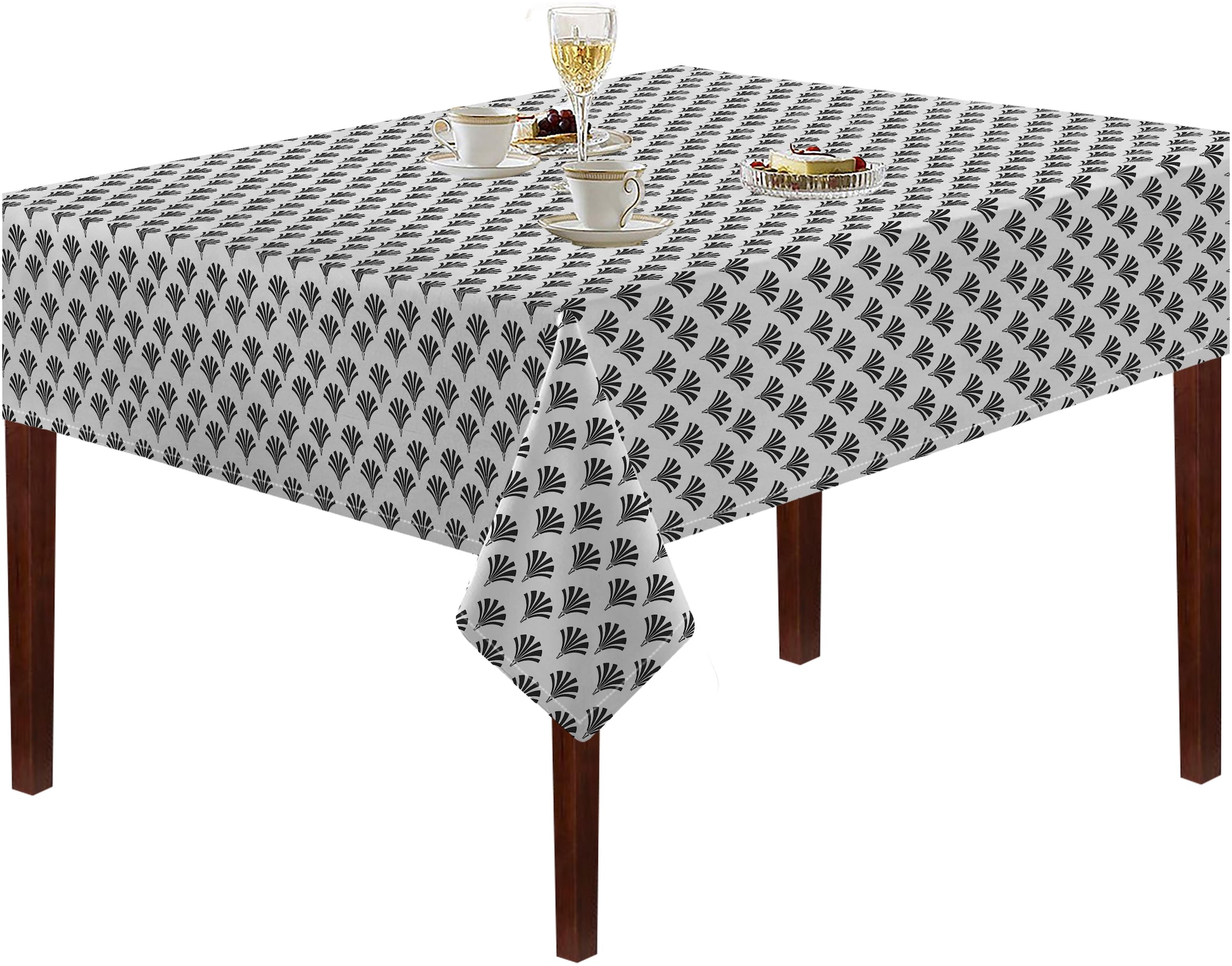 

Oasis Cotton Printed Table Cloth - 8 Seater(Pack of 1)