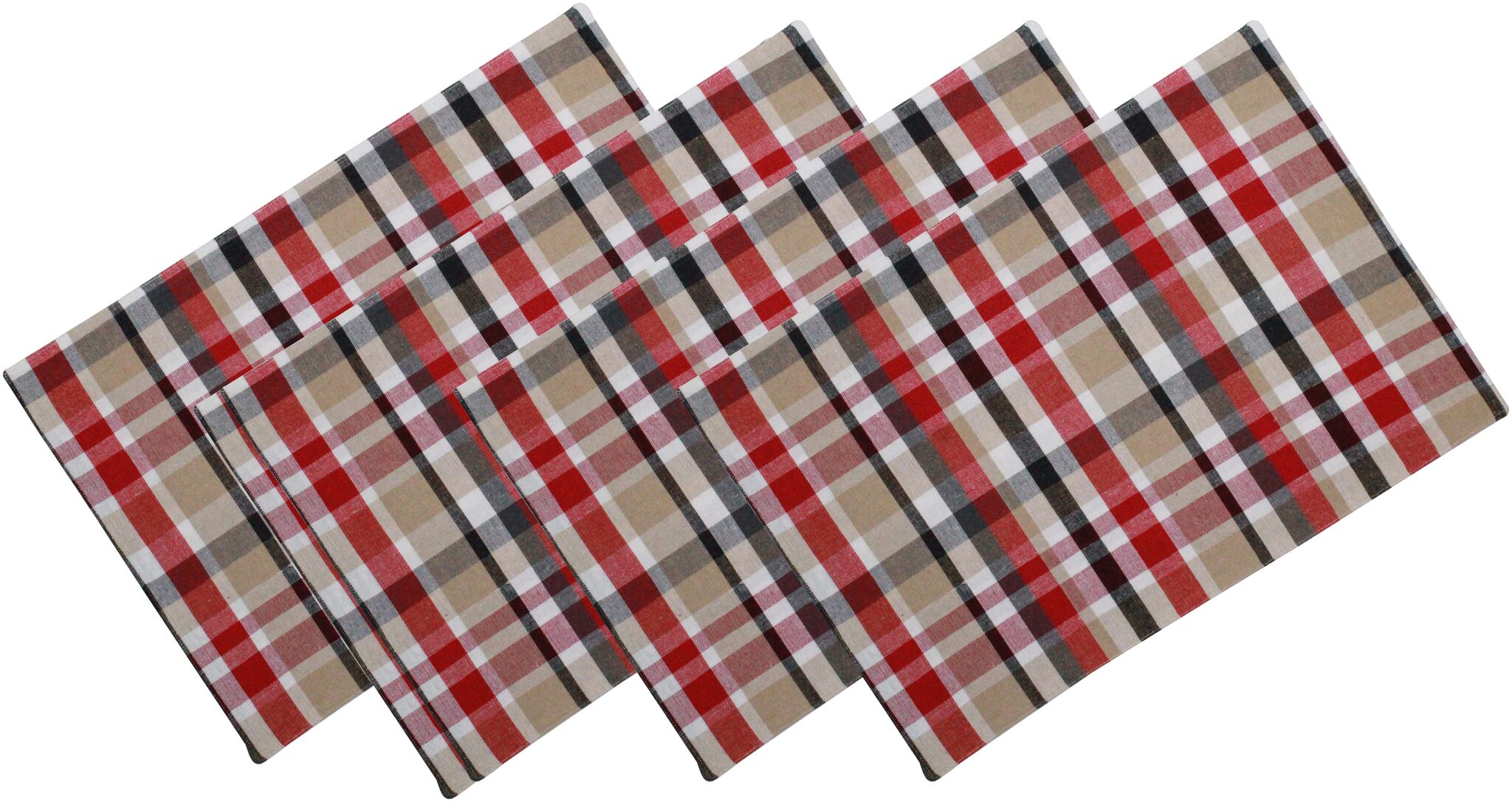 

Oasis Home Collection Cotton Fused Mat - 4 pcs Pack
