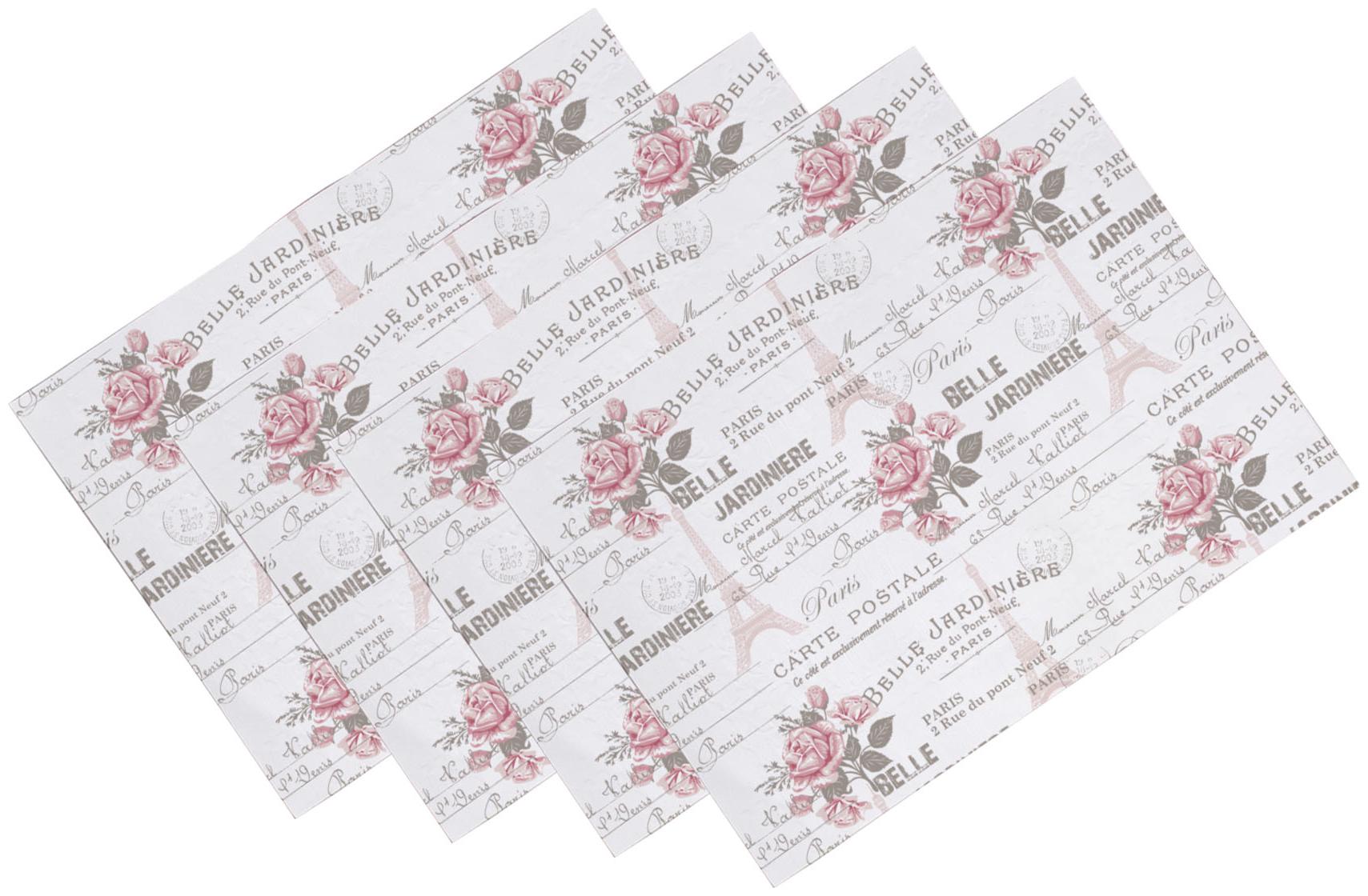 

Oasis Home Collection Cotton Table Mat - 4 pcs Pack