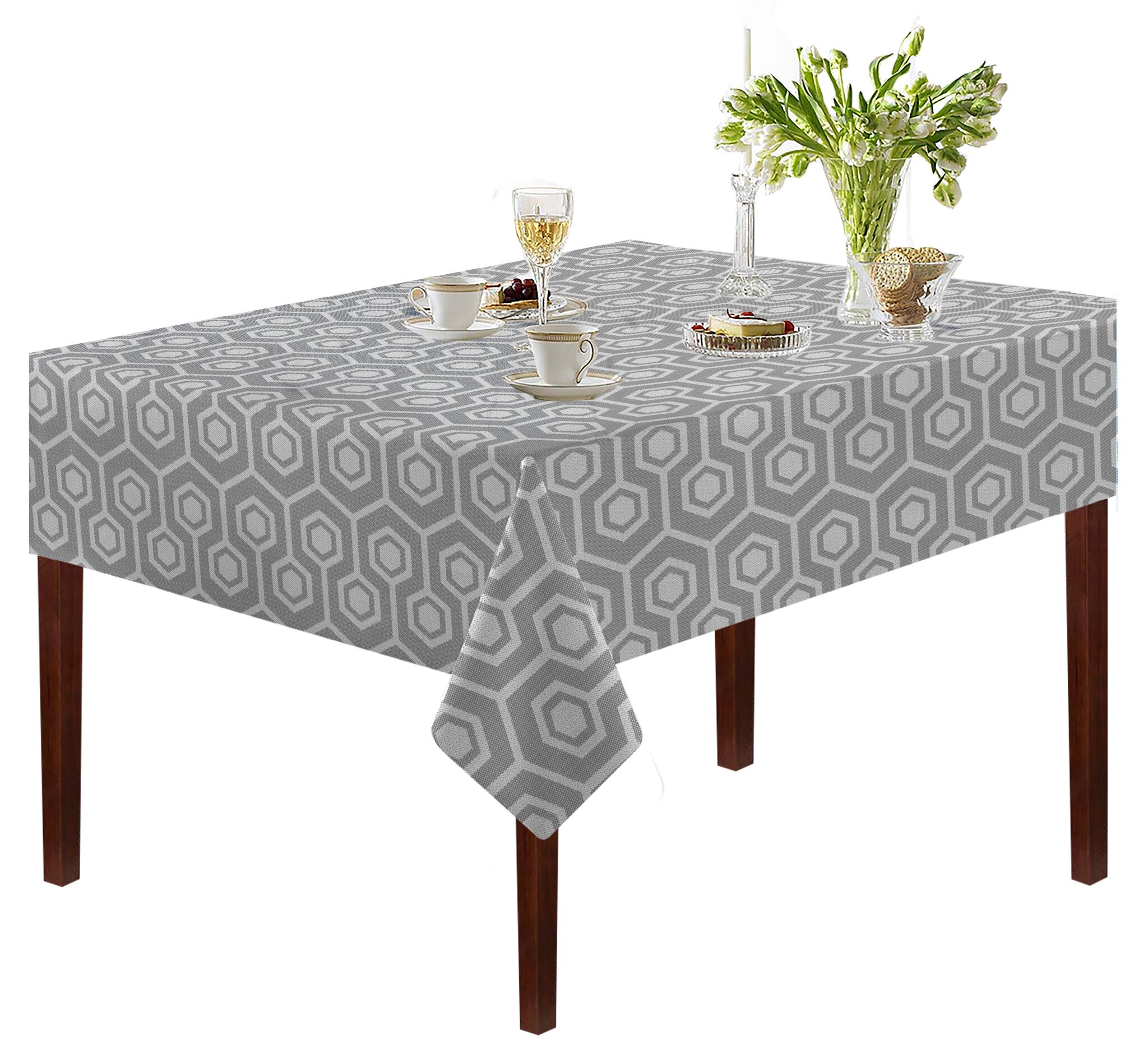 

Oasis Hometex Jacquard Cotton Table Cloth - 4 Seater