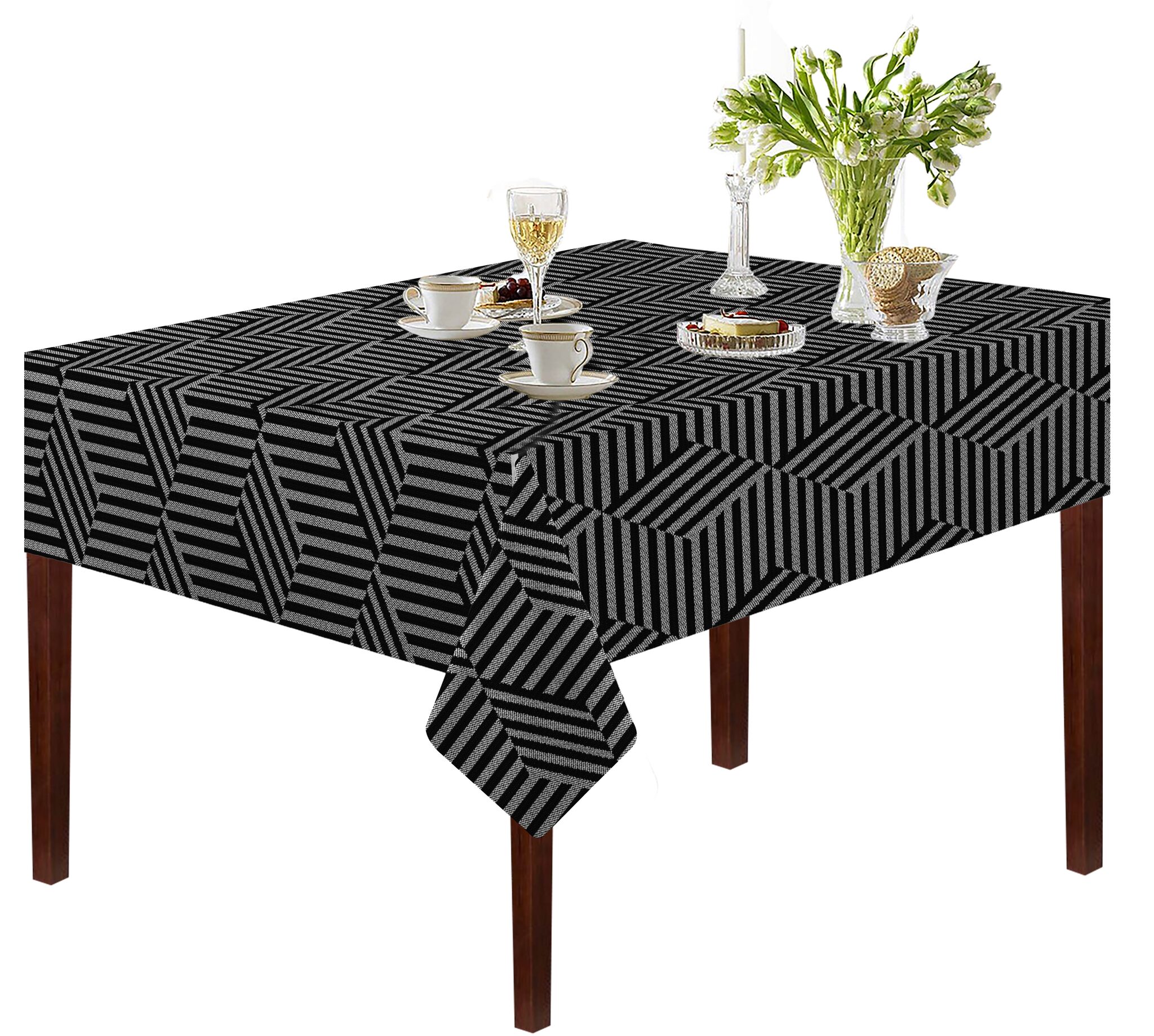 

Oasis Hometex Jacquard Cotton Table Cloth - 4 Seater