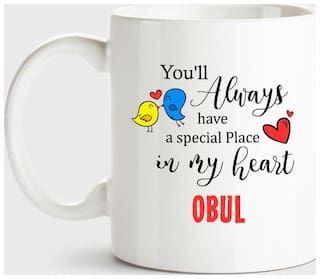 Obul Always Have A Special Place In My Heart Love White Coffee Name Ceramic Mug