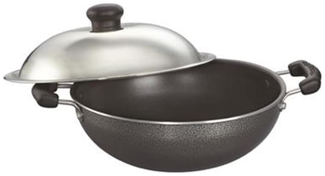 Prestige 0.9 L With Lid Kadhai ( Aluminium , Set of 2 )