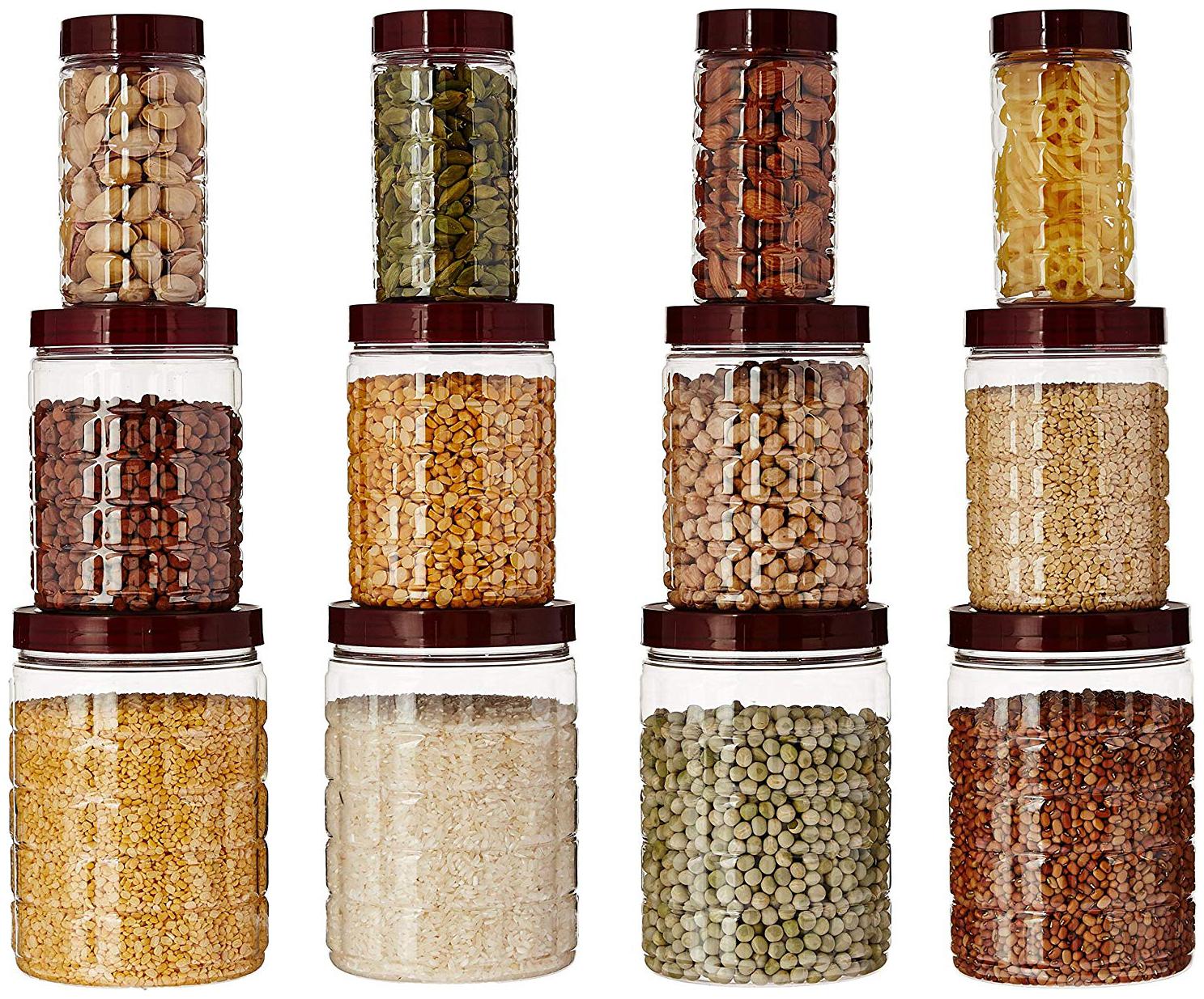 

ONE8D 300 ml 650 ml Multi Plastic Container Set - Set of 12