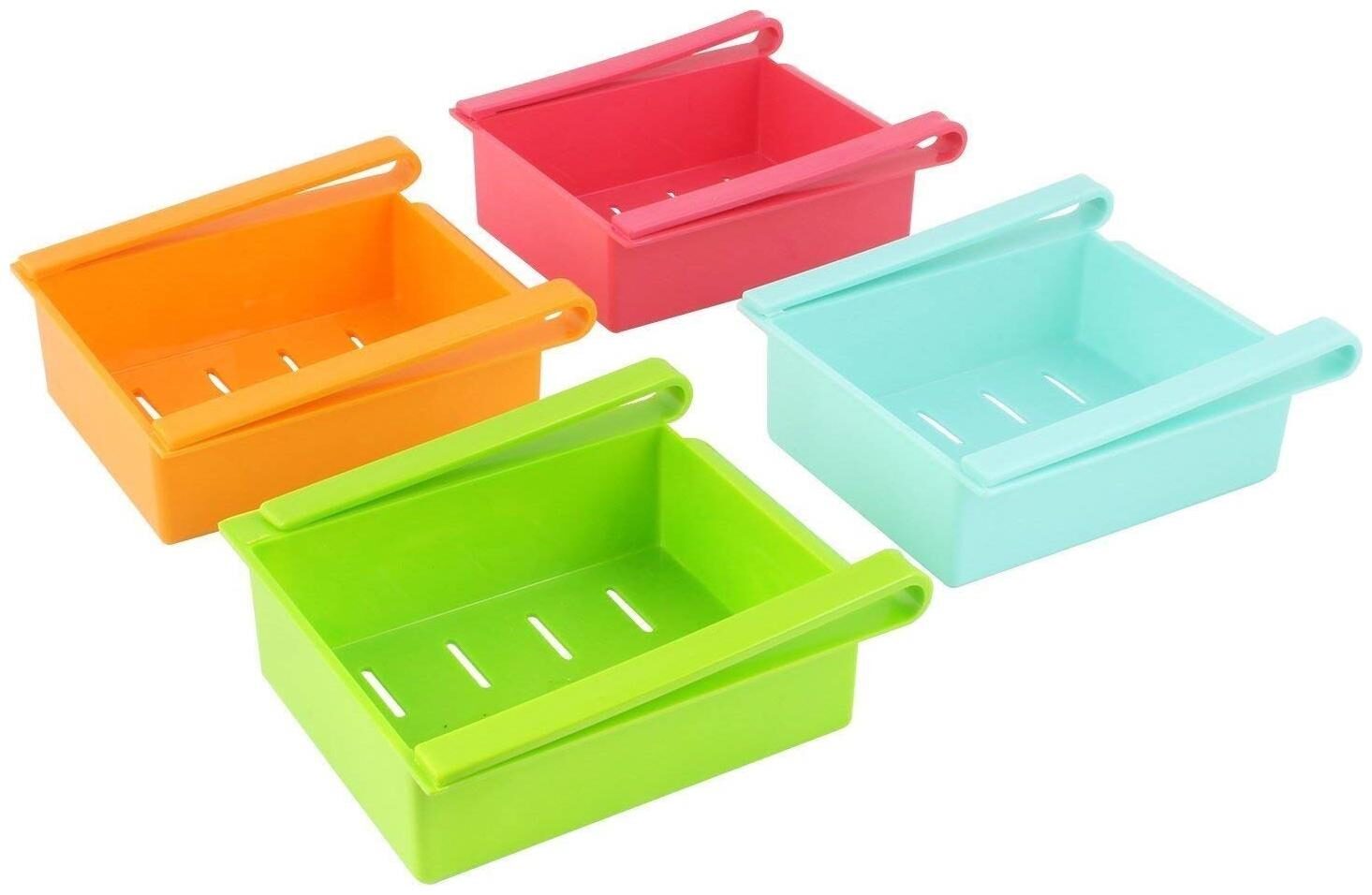 

ONE8D Purpose Fridge Storage Rack by - Palak (Pack of 4)