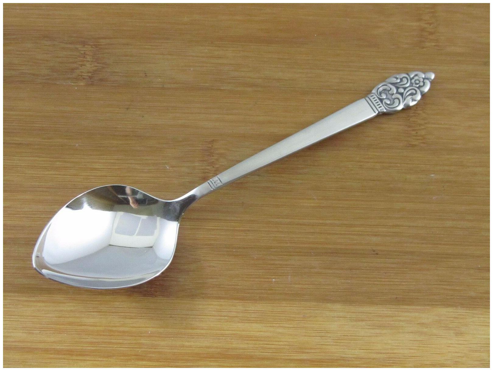 

Oneida Vinland Oval Soup Spoon NEW Community Stainless Flatware Silverware