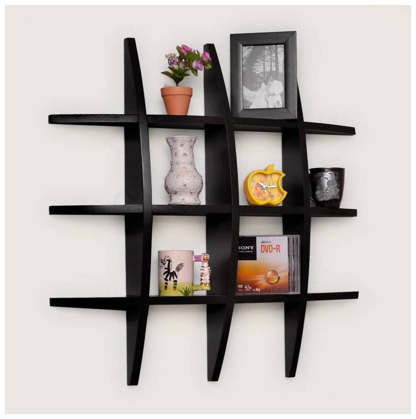 

Onlineshoppee Big Tier MDF Wall Shelves