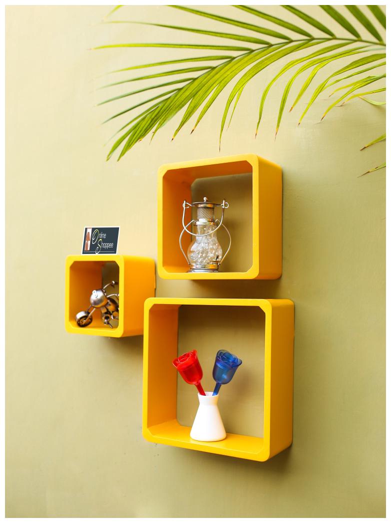 

Onlineshoppee Fancy handicraft design Wall Decor MDF Wall Shelf