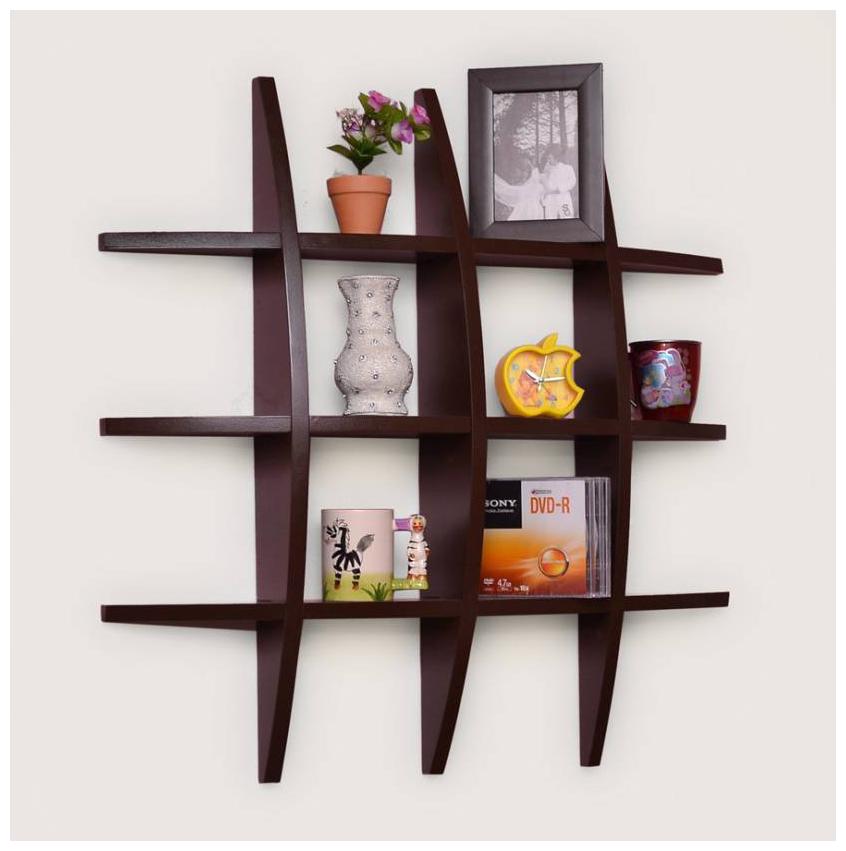 

Onlineshoppee Big Tier MDF Wall Shelves