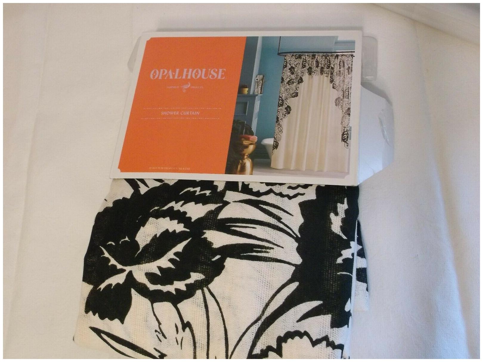 

Opalhouse Floral Printed Edge Shower Curtain