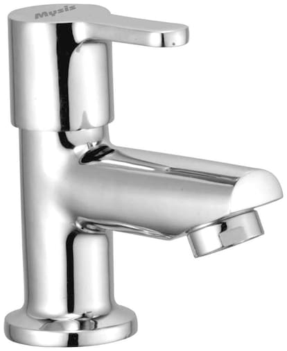 Mysis Deck Mount Brass Basin and Sink Taps ( Handle Controlled )
