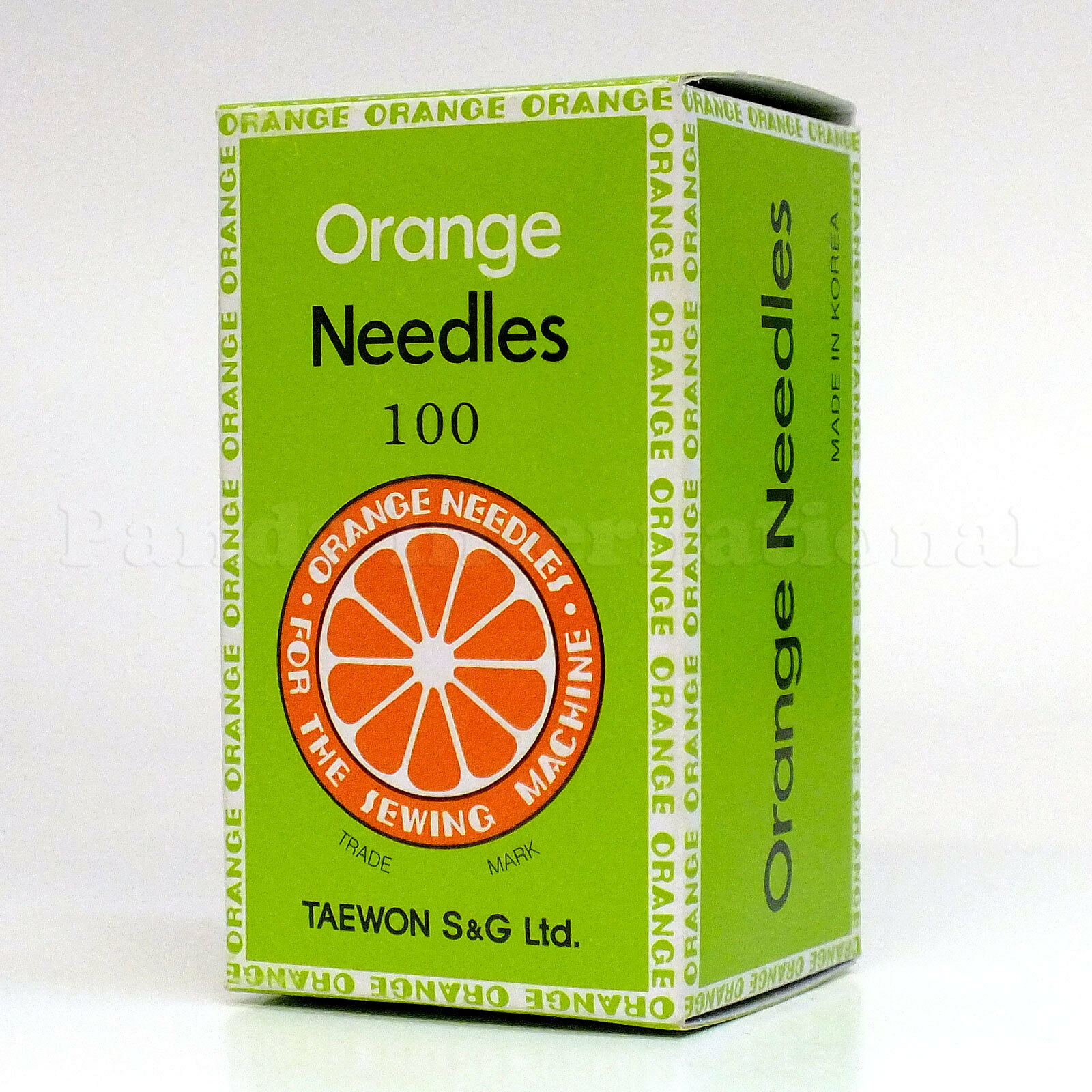 

Orange Home Sewing Machine Needles HAx1 15x1 Size 12B 100 pcs