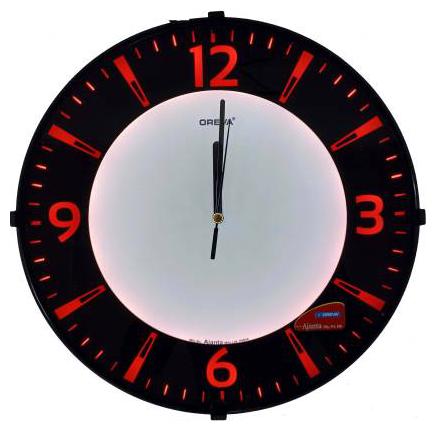 

Oreva Plastic Analog Wall clock ( Set of 1 )