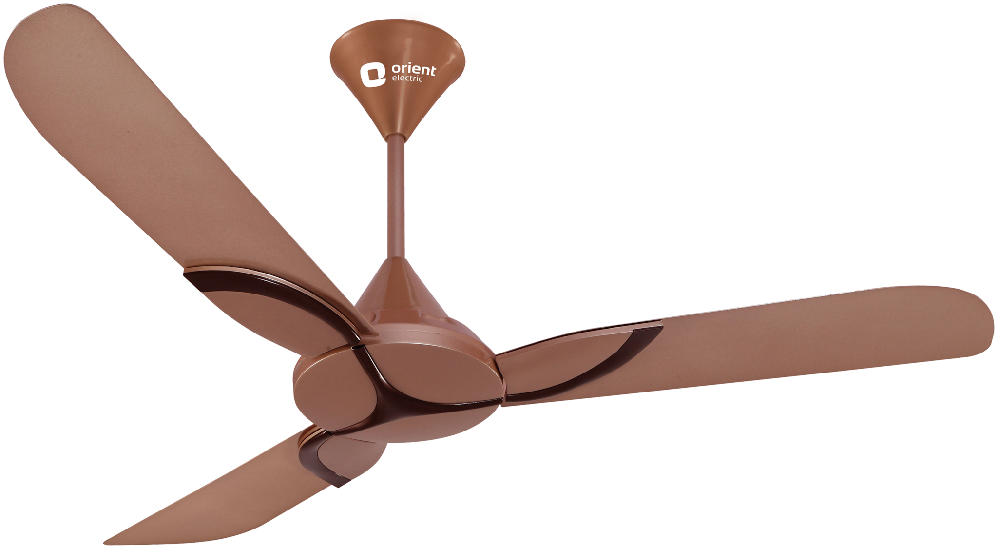 

Orient Electric Cristo 1200 mm Decorative Ceiling Fan ( Brown Pack of 1 )