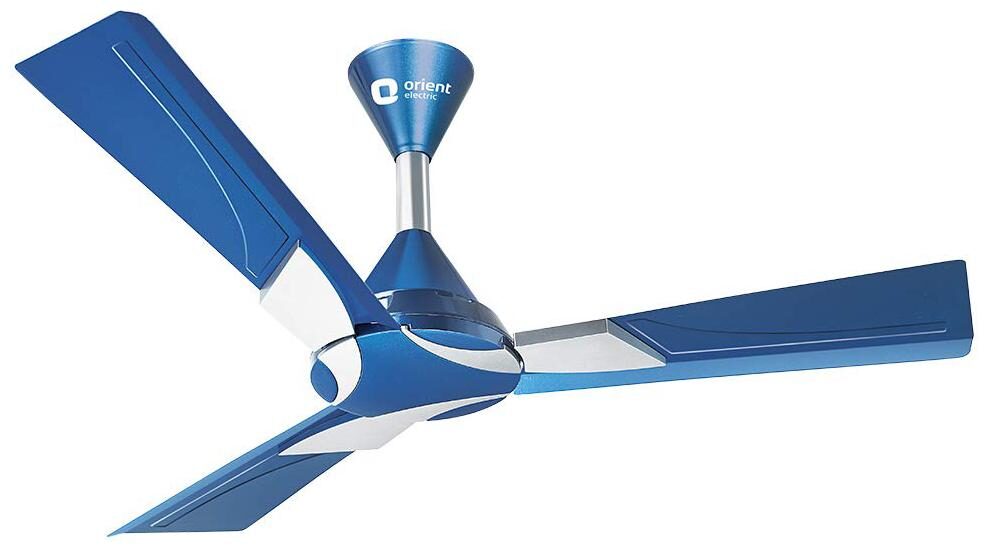 Orient Electric Wendy 1200mm Ceiling Fan (Azure Blue/Silver)