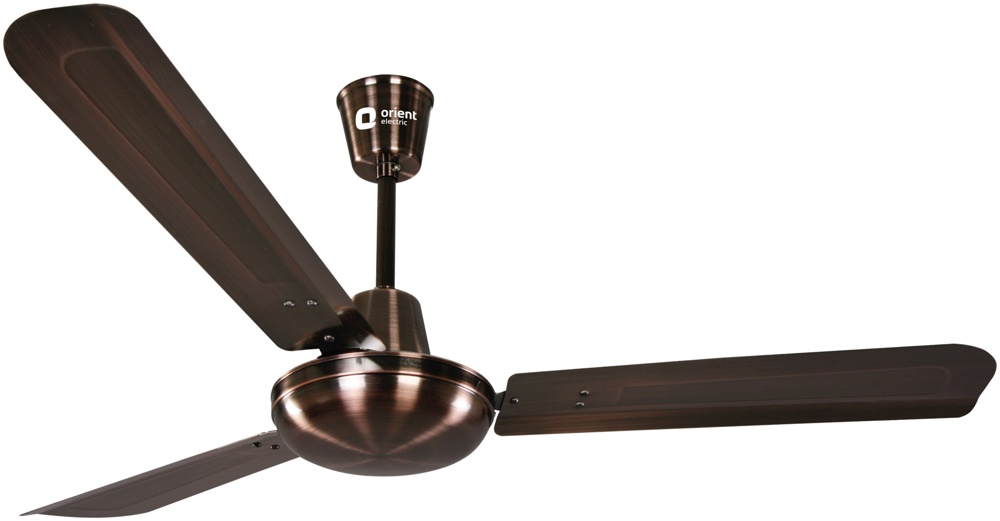

Orient Electric Quasar 1200 mm Decorative Ceiling Fan ( Copper Pack of 1 )