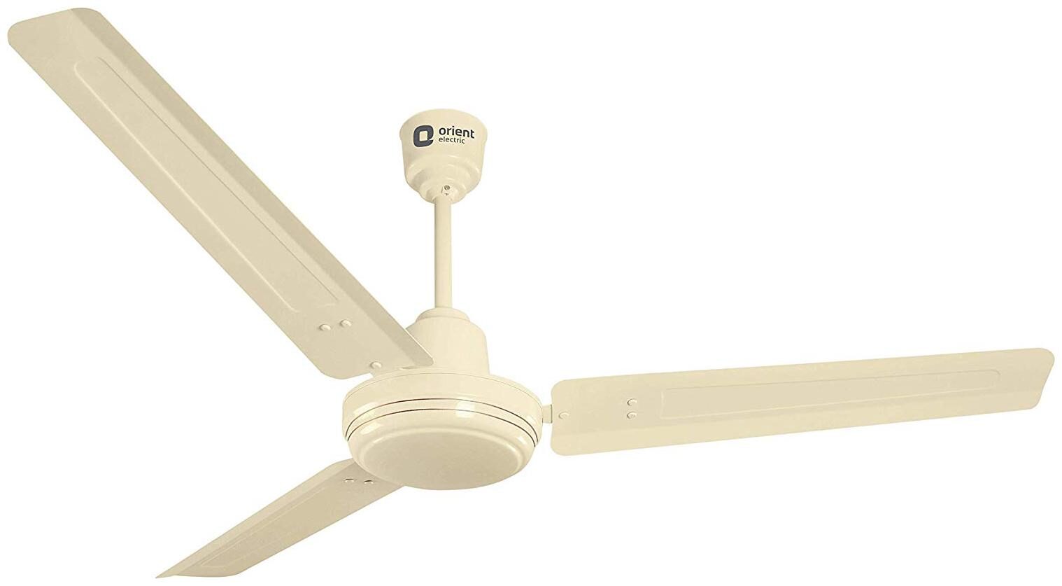 

Orient Electric New Breeze 1400 mm Decorative Ceiling Fan ( Ivory Pack of 1 )