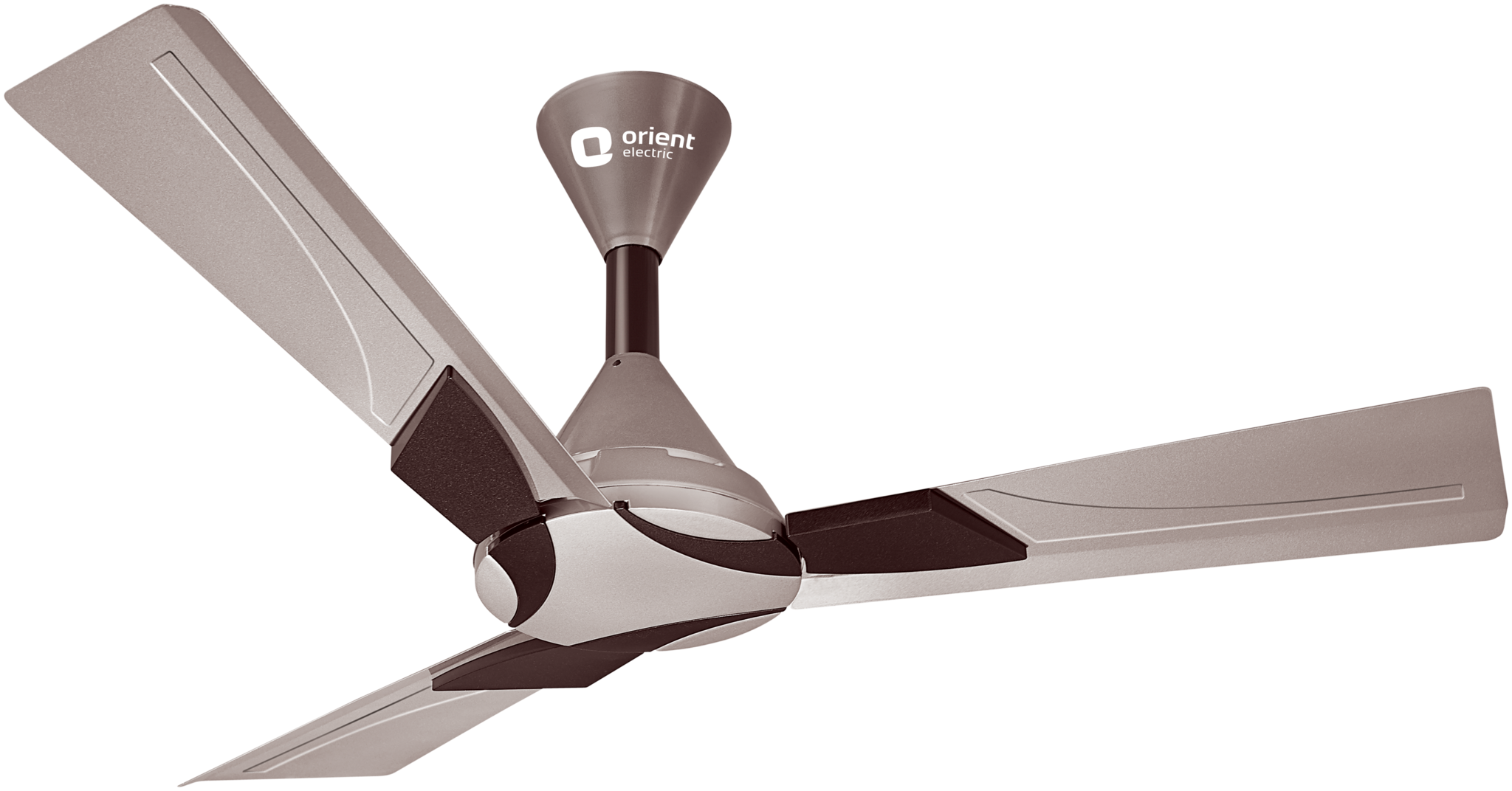 

Orient Electric Wendy with Remote 1200 mm Decorative Ceiling Fan ( Gold Brown Pack of 1 )