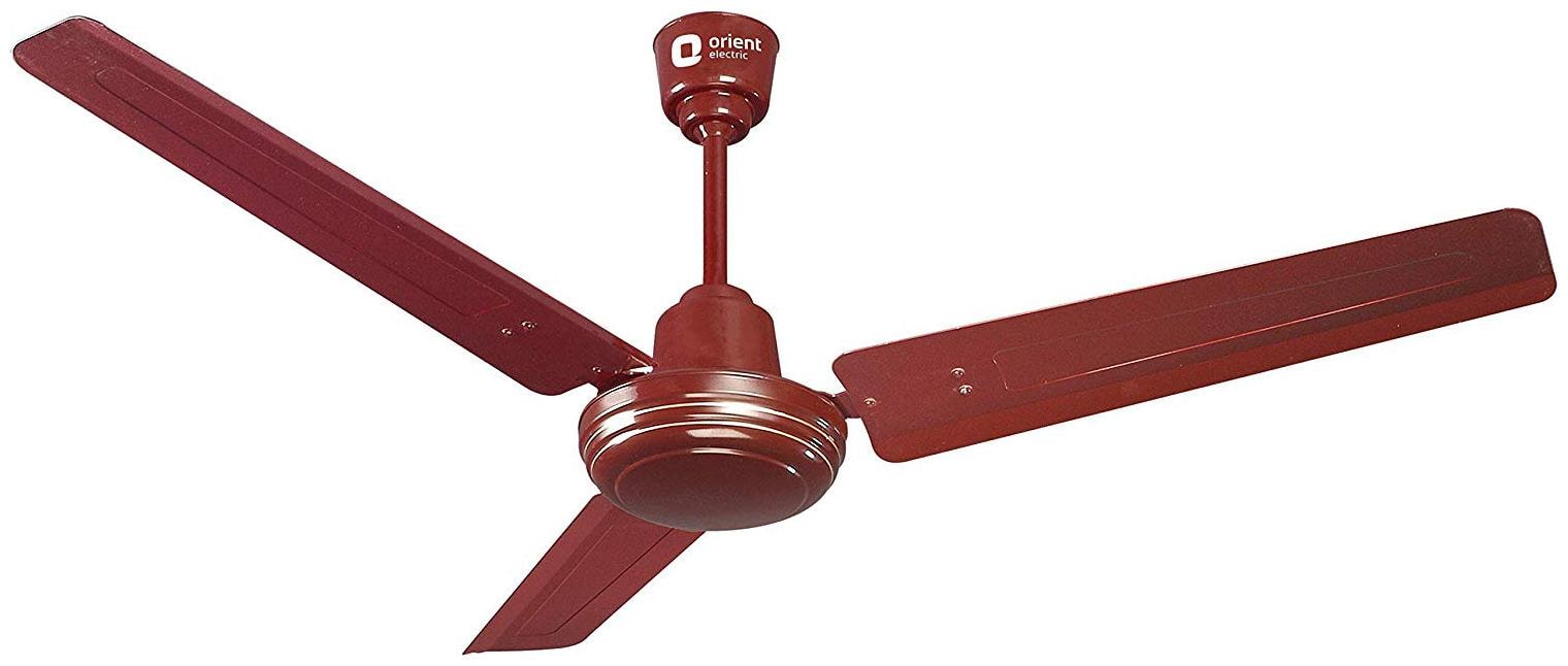 

Orient Electric New Breeze 1200 mm Decorative Ceiling Fan ( Brown Pack of 1 )