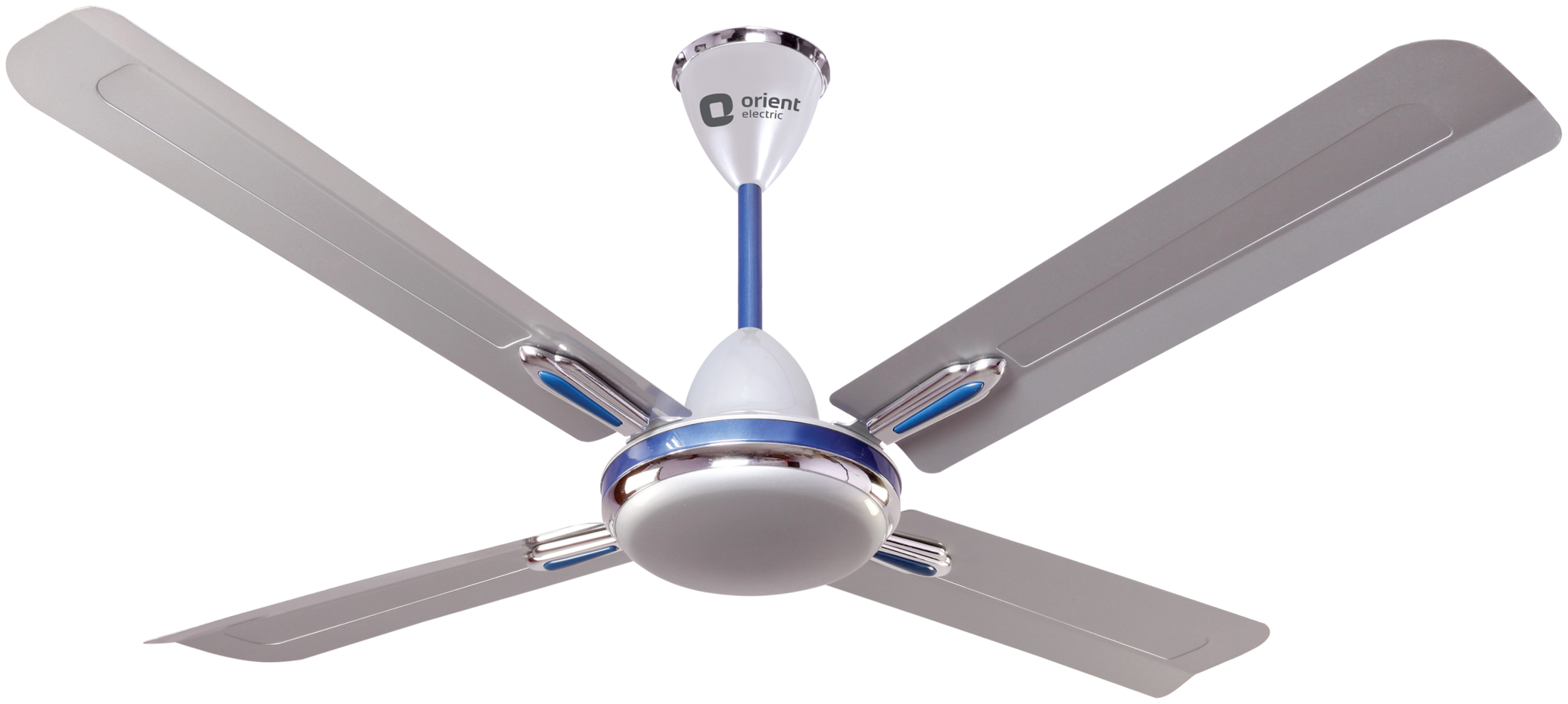 

Orient Electric Quadro ornamental 1200 mm Ceiling Fan - Blue