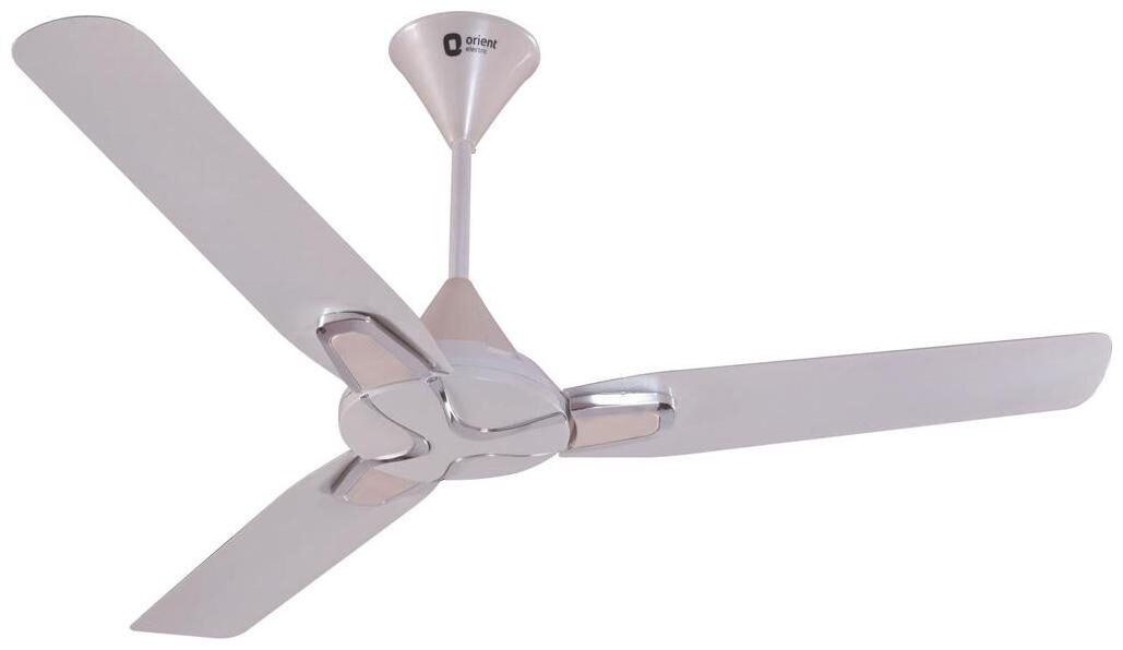 

Orient Electric Jazz 1200 mm Decorative Ceiling Fan ( Silver Pack of 1 )