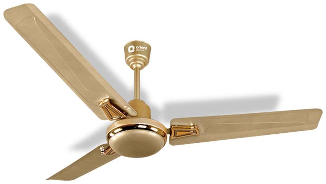 

Orient Electric SummerCrown 1200 mm Decorative Ceiling Fan ( Gold Pack of 1 )