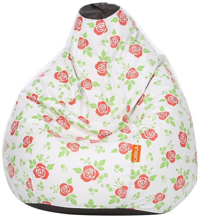 Orka Digital Printed XXL Jungle Filled Bean Bag