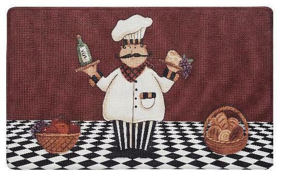 

Oversized Premium Anti Fatigue Memory Foam Kitchen Floor Mat - Fat Chef