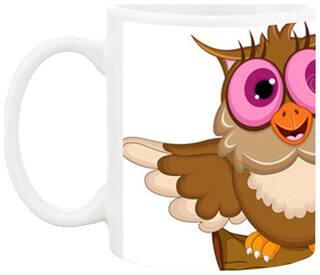 Owl Ceramic Coffee Mug by AshvahTM - Mug-1797