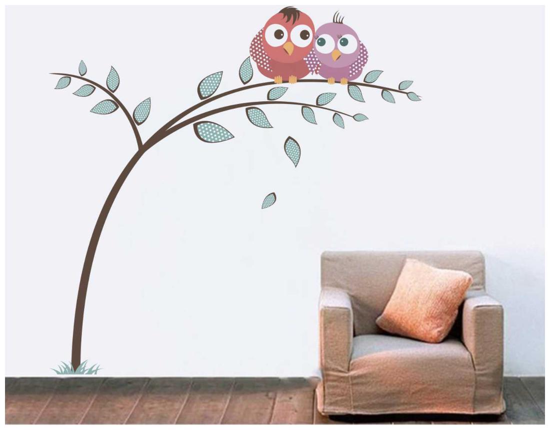 

Rawpockets Wall Stickers Owl on Tree Wall Sticker