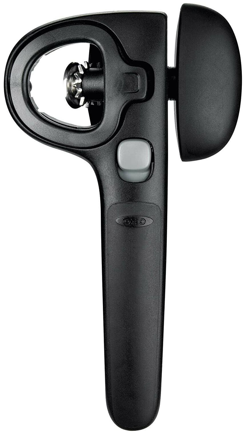 

OXO 1101780 Good Grips Locking Can Opener w Lid Catch Black 1EA