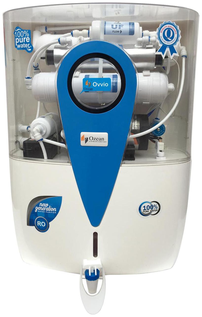 

Ozean (Ovvio) 12 L RO UV UF Mineral TDS Electrical Water Purifier (White)