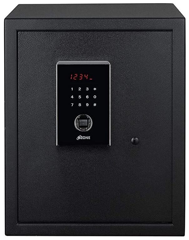 Ozone Safety Solutions electronic door entry system | Safilo Bio-X Biometric Safe (40.80 Litre) Black