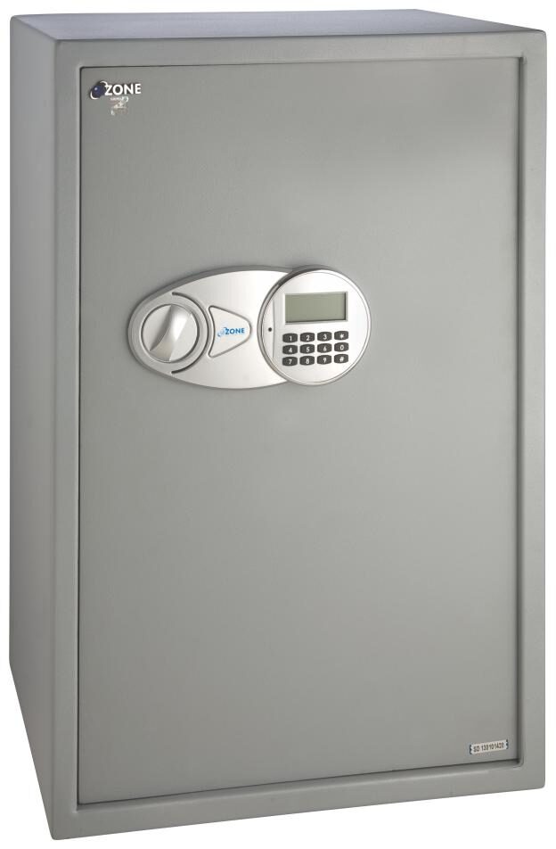 Ozone Safety Solutions ES-ECO-BB-77 Electric Lock Price; 24 Months Warranty; User PIN Code Access; 95.4 Liter Capacity; Electronic Locking System; Grey