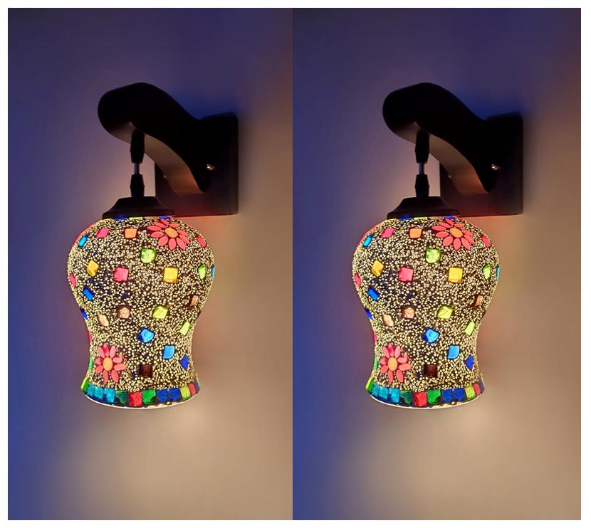 

P R Prashant Pendent Type Decorative Brown Shade Wall Lamp (Pack Of 2)