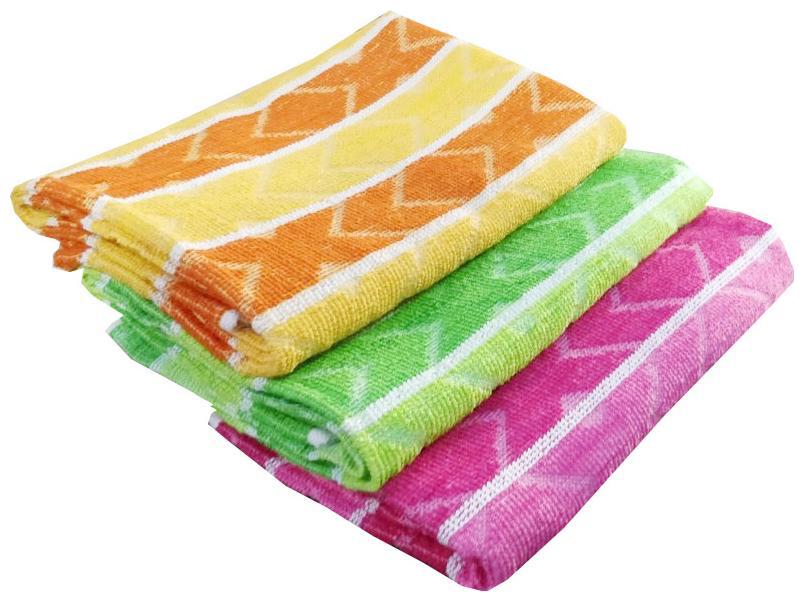 

XY DECOR 300 GSM Cotton Bath Towel ( 3 Pieces Multi )