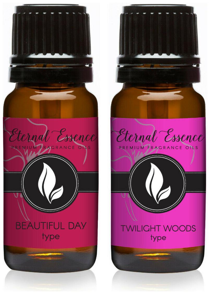 

Pair (2) - Beautiful Day Type Twilight Woods - Premium Fragrance Oil - 10ML