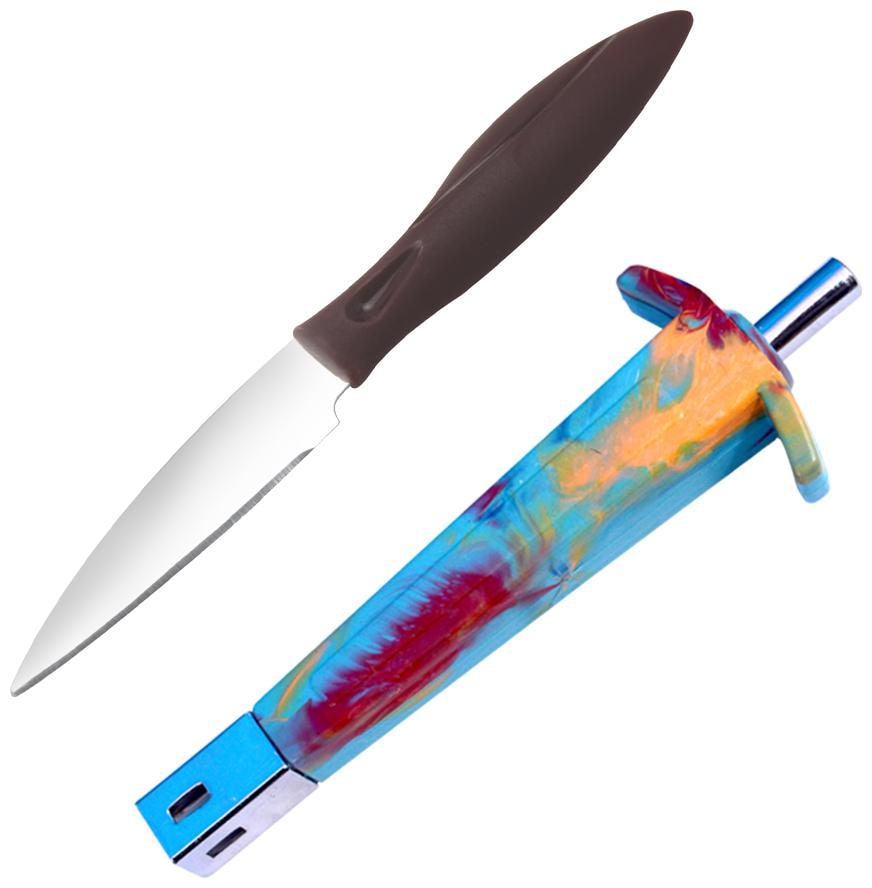 

Palaki Online Services Virgin Plastic Multicolor Spark Gas Lighter with Free Stainless Steel Knife